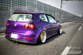 Vw Golf R32 Mk5 Purple Ccw Gold Rear Rides Styling Volkswagen Golf Mk2 Volkswagen Vw Golf