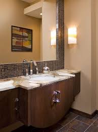 Glass Mosaic Tile Design Ideas Pictures Remodel And Decor Mosaic Tile Designs Modern Powder Rooms Tile Design