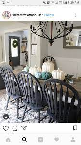 Pin By Elsa Oliveira Peacock On My Future House Farmhouse Style Dining Room Farmhouse Dining Room Dining Room Design