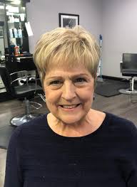 Then and now. 19 and 63. I miss my hair!