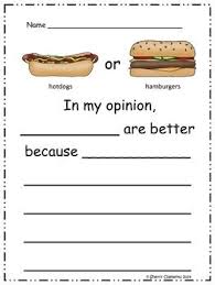 Opinion Writing Bundle Kindergarten And First Grade Writing 19 Opinion Writing Topics Included First Grade Writing Writing Lessons 2nd Grade Writing