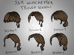 Sam Winchester Hair By Seasons By Verkoka On Deviantart Supernatural Drawings Supernatural Sam Winchester