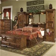 Furniture Traditions Alder Hill Queen Pier Group Bed Mueller For Furniture Traditions 28829