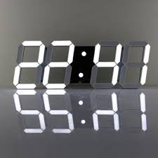 12'' large quartz wall clock non ticking luminous number night light home decor. Modern Design 3d Digital Led Wall Clock Big Creative Vintage Watch Home Decoration Decor Alarm Temperature Wall Clock Modern Led Wall Clock Wall Clock Digital