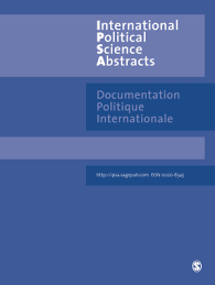 Don't put a fact in the abstract that isn't described in the report. International Political Science Abstracts Ipsa