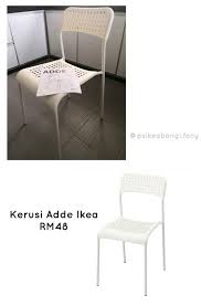 El ikea ürün modellerini ve fiyatlarını incelemeye başla. Kerusi Ikea Putih