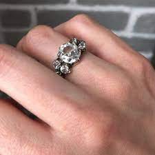 An Incredible Georgian Diamond Ring With Over 3cts Of De Foiled Stones E F Si1 Set In Silver Topped Gold Laying Flush To The Finger Jewelry I Love Nyc Rings