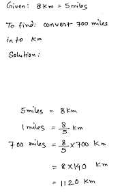 A kilometer (abbreviation km), a unit of length, is a common measure of distance equal to 1000 meters and is equivalent to 0.621371192 mile or 3280.8398950131 feet. Lf 8 Km 5 Miles Convert 700 Miles Into Km Km Gauthmath