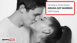 Ariana grande has taken to instagram to share a gallery of images of her wedding with real estate agent dalton gomez. Ariana Grande Marries Dalton Gomez Wedding Details Surface Youtube