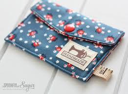 Here are the finished wallet cards. 9 Cute Diy Fabric Wallets And Card Holders Shelterness