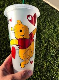 Winnie The Pooh Honey Etsy In 2021 Winnie The Pooh Honey Custom Starbucks Cup Starbucks Cup Art