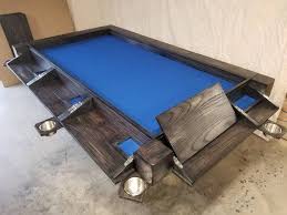 Oak 8 Player Game Table Etsy Gaming Table Diy Board Game Table Table Games