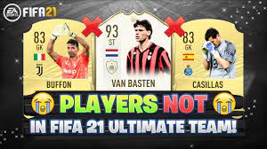 With 167 caps, buffon is the most capped player in the history of the italian national team. Fifa 21 Players Not In Fifa 21 Ultimate Team Ft Buffon Casillas Van Basten Etc Youtube