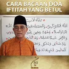 My Iman Bacaan Doa Iftitah Dengan Betul Facebook