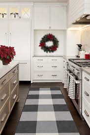 Black And White Buffalo Check Rug Buffalo Plaid Black White Rug Buffalo Plaid Decor Buffalo Plaid White Rug