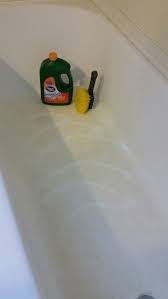 Bathtub cleaner for stubborn stains on porcelain. Porcelain Bathtub Stain Remover Cheap One Ingredient Walmart Dishwasher Detergent I Ran Homemade Cleaning Solutions Bathtub Stain Remover Best Tub Cleaner