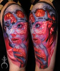 Black And Grey Realism Tattoo Artists Scotland Color Tattoo Realism By El Mori Color Tattoo Sick Tattoo Tattoos