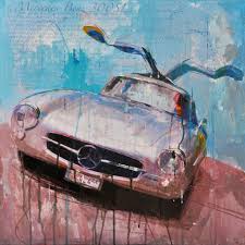 50 Pieces Of Spectacular Automotive Art Automotive Art Car Painting Racing Art