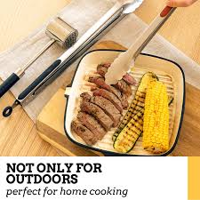 Having all the necessary kitchen gadgets on hand can make meal preparations much easier. Buy Grill Tongs For Cooking Bbq Heavy Duty Grilling Tongs For Cooking Serving Food In The Sizes You Need 12 16 Long Locking Stainless Steel Tongs For