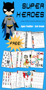 Free Superhero Worksheets Preschool Activities Superhero Classroom Preschool