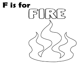 The original format for whitepages was a p. Fire Letter F Coloring Page Free Printable Coloring Pages For Kids