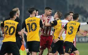 Latest results aek athens vs olympiakos. Derby Stalemate On A Weekend Of Fan Clashes Sports Ekathimerini Com