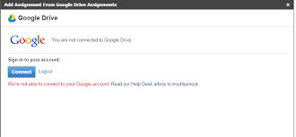 Please create a record in google calendar first, then try again.. Troubleshooting The Google Drive Assignments App Schoology Support