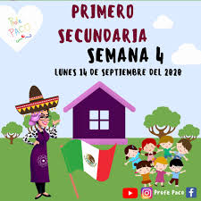 Posted on 12 de mayo de 2020. Profe Paco 1 Secundaria Lunes 14 Septiembre Facebook