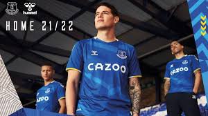 Everton will host southampton at goodison park on the opening day of the new premier league season. James Rodriguez Image Of The New Everton Jersey Archysport