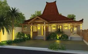 Kombinasi tampilan kayu berseni dengan kolam renang yang modern. 14 Desain Rumah Joglo Moderen Ideas House Design Traditional House House