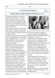 Ks1/ks2 classroom create different newspaper reports throughout the newspaper report writing examples ks2 newspaper report full week planning and resources these resources were used for a year 3 class with the reading stimulus of 'the man who cut. Ks2 Newspapers Teachit Primary