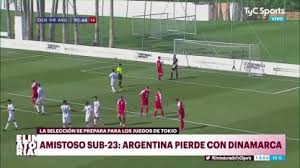 Honduras y dinamarca podrían acabar con argentina y brasil en los jj.oo. La Seleccion Argentina Sub 23 Gano Sobre La Hora Frente A Dinamarca Tyc Sports