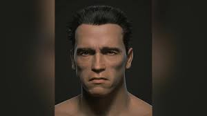 3D-художник воссоздал молодого Арнольда Шварценеггера и анатомию его  накачанного тела. Получилось гиперреалистично