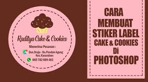 Untuk mempelajari lebih lanjut ide desain pengiriman makanan templat,grafik atau file vektor latar belakang untuk mendesain unduh gratis untuk anda dalam bentuk psd,png,eps atau ai,silakan kunjungi pikbest food lifestyle education paing diy cararesepi. Cara Membuat Stiker Label Cake Cookies Di Photoshop Youtube