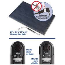 Floor Mat Alarm System With One Year Sensor Pad Alarm System Floor Mats Flooring
