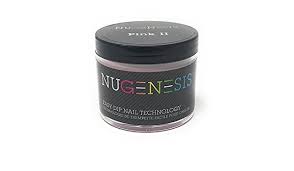 Amazon Com Nugenesis Dipping Powder Pink Ii 4oz Beauty