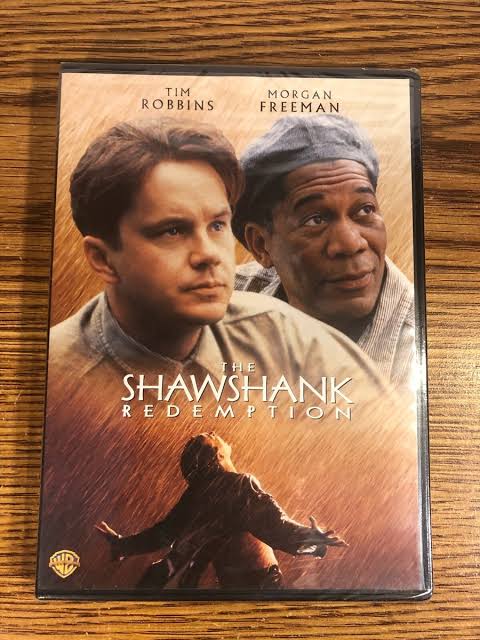 The Shawshank Redemption DVD Morgan Freeman Tim Robbins 1994 Movie Drama  90's