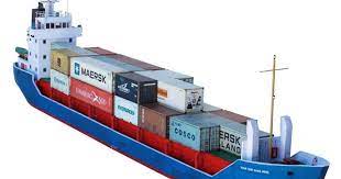T030c Modern Cargo Ship Scalescenes Cargo Shipping Model Ships Ship