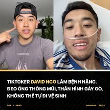 Ngày 4/10, David Ngo bất ngờ đăng tải đoạn video dài 1 phút 06 giây trên  nền tảng TikTok cập nhật tình trạng bệnh hiện tại. Trong clip, nam TikToker  người Mỹ