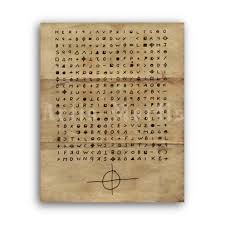 The zodiac killer famously taunted the police and the public by sending letters to newspapers with incredibly accurate and gruesome details, demanding that they publish his letters on the front. Printable Zodiac Killer Cipher Letter Cryptogram Serial Killer Poster