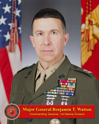 Major General Benjamin T. Watson > 1st Marine Division > Biography