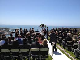 wedding ceremony at the dana point chart house www