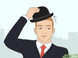3 Simple Ways To Wear A Bowler Hat Wikihow
