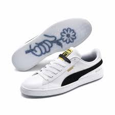 puma sneakers 2019 puma x bts basket patent womens white