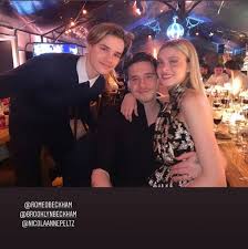 He is a british model, instagram star, and social media personality. Romeo Beckham Is Spitting Image Of Victoria As Family Celebrate Brooklyn S 21st Big World Tale