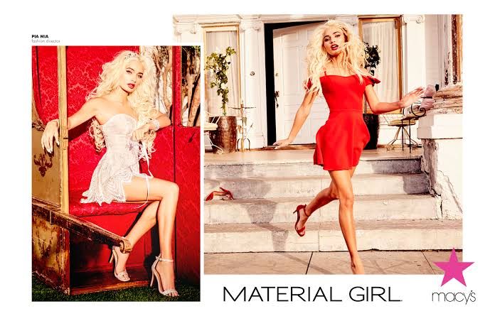 Madonna's Material Girl x Pia Mia Line Unveils Spring 2017 Macy's Ads