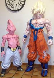 Kid Buu Life Size 1m30 By Paperwolvy Art Via Behance Character Design Cardboard Art Dragon Ball