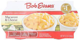 Bring a large pot of lightly salted water to a boil. Review Bob Evans Singles Macaroni Cheese