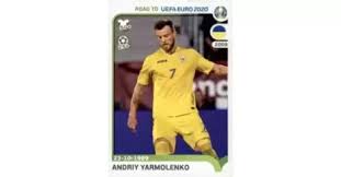2 georginio wijnaldum (mc) netherlands 6.0. Andriy Yarmolenko Ukraine Road To Euro 2020 Sticker 432