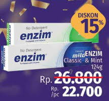 Promo Harga Enzim Pasta Gigi Terbaru Minggu Ini Katalog Indomaret Lottemart Hemat Id